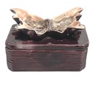 Hedi Schoop Ceramic Butterfly Box Mid Century Modern Trinket Box
