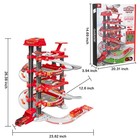 City Ultimate Garage Track Set With Elevator     5-level Car Garage  With Hot W   