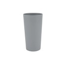 Gray Round Plastic Tumbler Cups 26oz Bulk Pack Of 18 Dishwasher Safe