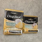 Chapstick Pineapple Coconut  2 Sticks New In Package