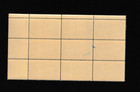 Unused Us Postage 9 Block 4 Cent Stamps Overland Mail 1858-1958