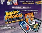 2018 Wacky Packages Go To The Movies Complete Set 90 Sticker Cards   Wrapper