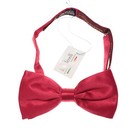 Italo Ferretti Nwt Pleated Cummerbund And Bow Tie Set In Red Adjustable Size