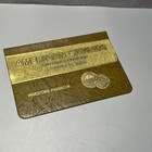 Vtg The American Savings   Loan Bank Passbook 1970s Closed Embossed Banking Prop