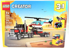  lego  Lego Creator  Flatbed Truck With Helicopter  31146  Brand New Sealed