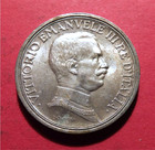 Italy - 1915r - 2 Lire Vittorio Emanuele Iii - Silver-high Grade- Km 55  Hkgm 5