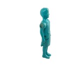 Vintage Renwal Dollhouse Girl Sister  41 Blue 1950s Plastic Articulated Limbs