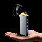 Dual Arc Plasma Electric Usb Rechargeable Flameless Lighter Waterproof Windproof