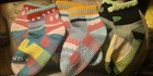 3 Pair Brand New Bombas No Slip Socks For Toddlers Girls Size  t 