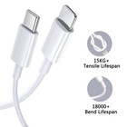 1-100 Lot 20w Pd Usb Type C Fast Charger Cable For Iphone 14 13 12 11 Pro Max Xr