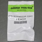 Oilite Flange Sleeve Bearing Bushing  22mm X 28mm X 15mm Sintered Bronze Sae 841