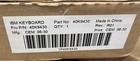 New Unused Open Box Ibm Lenovo Full Size Ps2 Wired Keyboard  40k9430