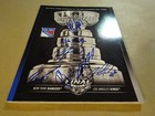 Autographed Los Angeles Kings 2014 Stanley Cup Program Signed By 8