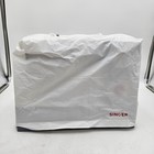 Singer Heavy Duty Model 4411 Sewing Machine W  Foot Pedal   Cover Gray Tested