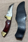 2002 Sturgis Hand Made Black Hills Knife W black Sheath 