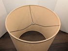 Vintage Mid Century  Stiffel Lamp Shade Drum Barrel Large 16 h