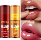 Kafurux Lip Plumper Gloss     Instant Hydrating Lip Enhancer For Fuller Looking Li