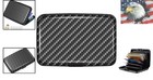 Carbon Fiber Mini Credit Card Case - Slim Rfid Blocking Travel Wallet