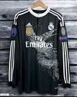 Ronaldo Real Madrid 2017-18 Football Shirt Black Dragon Long Sleeve Jersey