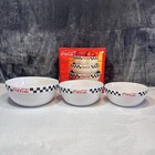 Coca-cola 3 Piece Serving Bowl Set 2002 Collection 10 1 2     9 1 4     8 1 2    Sizes
