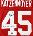 Andy Katzenmoyer Autographed Ohio State Buckeyes Jersey Osu All Century Tristar
