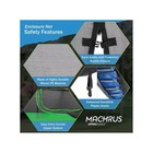 Upper Bounce 14    Enclosure Net For 6 Curved Poles Steel Flex Model  Ubnet-14fg-6