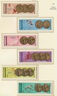 Yemen 1968 Summer Olympics Medals  Cpl Xf Mnh    Perf imperf Sets sheets sports