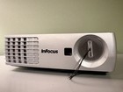 Infocus In1102 Projector     Great Condition     Av To Hdmi Adapter   Case