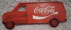 Vintage Coca Cola Coke Van Magnet Vinyl 3 75  X 1 5  Collectible