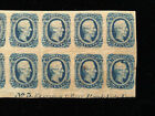 Csa  Unused  12 Block 14 With Plate Number  Crackled Old Og Cv  475
