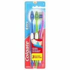 Colgate Soft Full Head Toothbrush Rubber Grip Cleaning Tip Valuepack 3ct 12 Pack