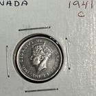 6 Canada Newfoundland 10 Cents George Vi Silver Dimes 1941-c 1942-c 1947-c