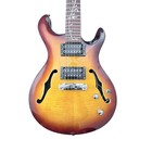 Iyv Semi-hollow Electric Guitar     Tobacco Sunburst     Upgraded W  Prs Pickups