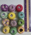   Lot Of 12 Vintage Coats And Clark s Assorted Tatting   Crotchet Thread Size 70