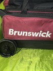 Brunswick Double Ball Bowling Carrying Case Bag For 2 Balls Rolling