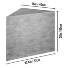 Uimoso Tile Shower Seat Ready To Factory Waterproof Tileable Shower Corner Seat