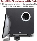 2 1 Stereo Speaker With Subwoofer Great For Multimedia Laptop Or Pc Computers