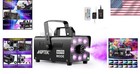 High-powered Smoke Machine With Rgb Led Lights - Perfect For Weddings   Parties