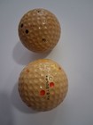Vintage Golf Balls 1930 s-1940 slot Of 2 Dimple The Spalding Kro-flite Hc Rule 