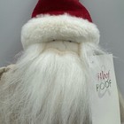 Woof And Poof Santa Shelf Sitter Doll Christmas N248r With Tag -no Year Button