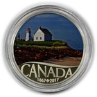 2017 1 2 Oz Silver Celebrating Canada s 150th Panmure Island  10 Coin  62259c
