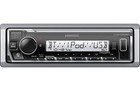Kenwood Kmr-m332bt 1-din Bluetooth Receiver   Kfc-1653mrw Boat Speakers - 1 Pair