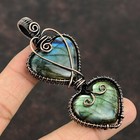 Women Day Gift Labradorite Jewelry Copper Wire Wrapped Pendant For Women 3 31 