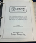 Vintage Stamp Books Scouting On Stamps 1973 Edition Stamps As Early As 1930s