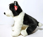 Ty - 12  Beanie Buddy - Nanook - Husky Puppy dog - New - Tags - 1999