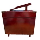 Shoe Care Valet Box In Dark Mahogny Drawer Supplies