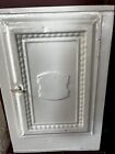 Vintage Rustic Tin Metal Pie Safe Bread Cake Cabinet Farm House Decor