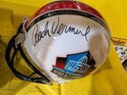 Hof Hall Of Fame Mini Helmet Signed Autographed Coach Vermeil john Lynch  1