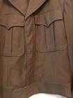 Rare Wwii Ww2  34s Us Army Ike Jacket 1944 Wool Serge Jacket Field Wool -fine  
