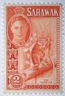 Travelstamps  1950 Sarawak Stamps Sc 181 sg 172- 2 Cent - Mint Mogh